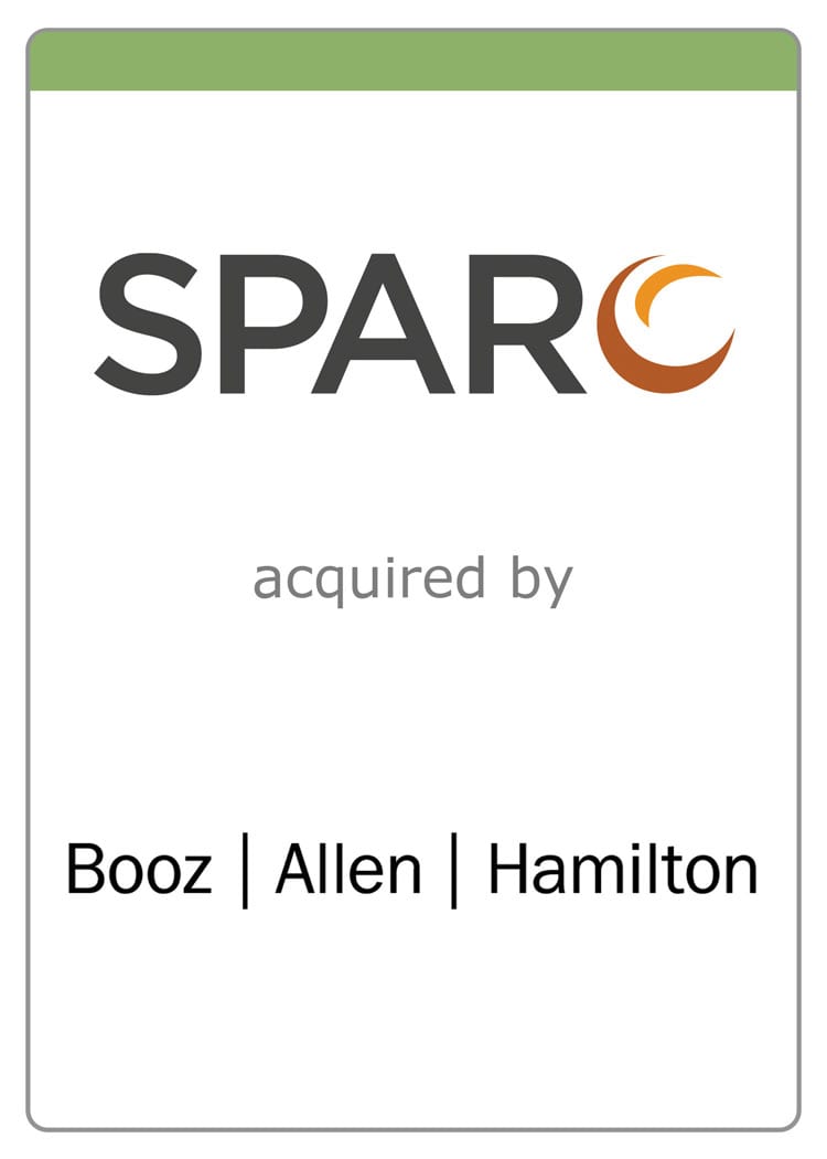 SPARC acquired by Booz Allen Hamilton - The McLean Group