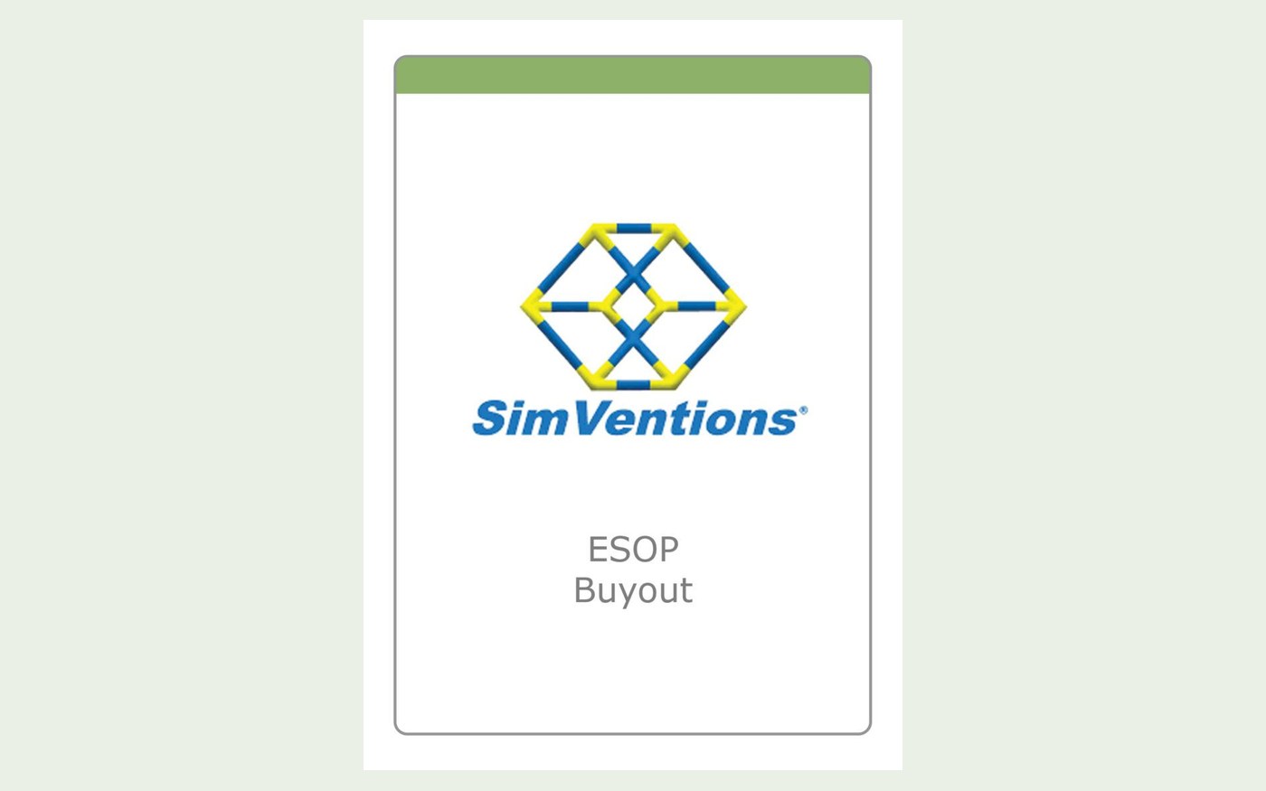 The McLean Group Congratulates SimVentions on its employee stock ownership plan (ESOP) Buyout