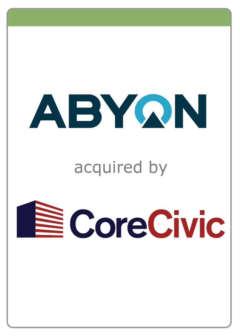 Abyon acquired by CoreCivic