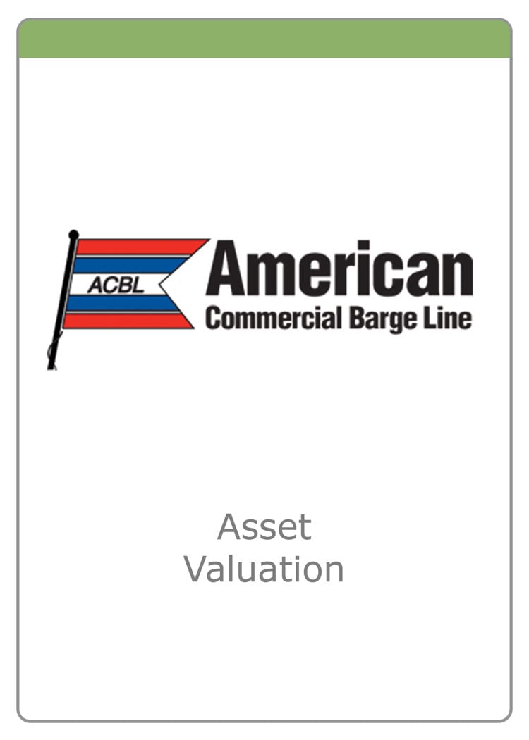 American Commercial Barge Line — Tangible Asset