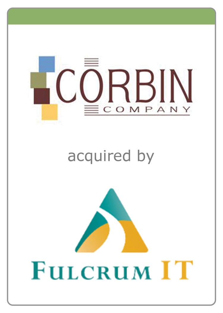 Corbin Company acquired by Fulcrum IT