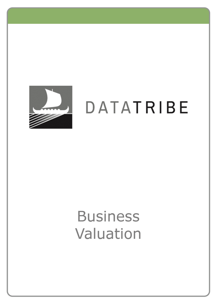 DataTribe business valuation — Business Valuation