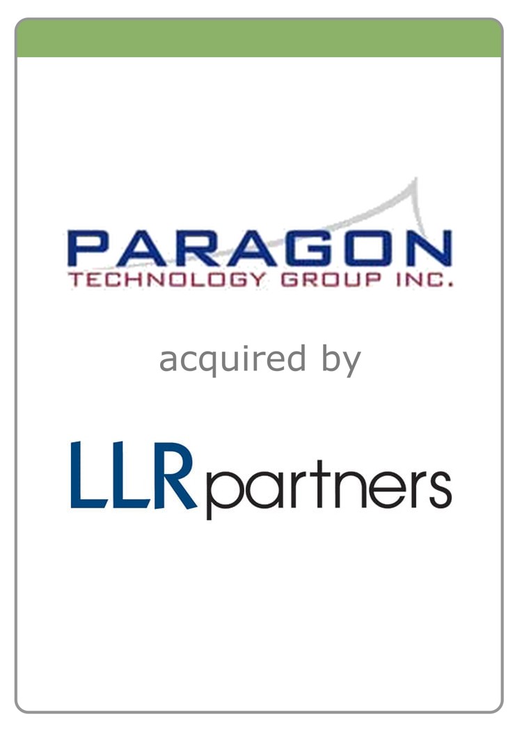Paragon Technology Group acquired by LLR Partners