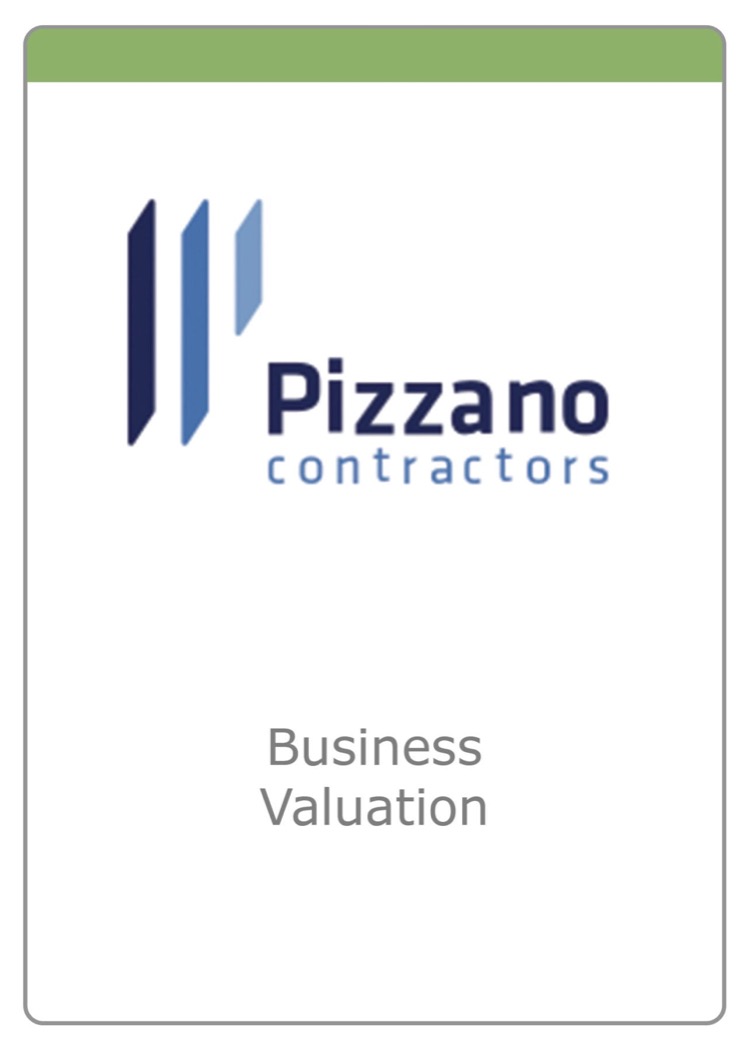 Pizzano Contractors business valuation