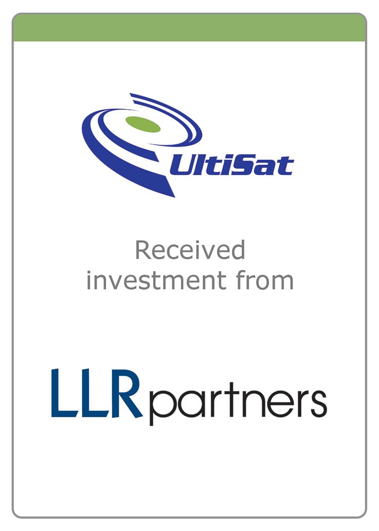 UltiSat received investment from LLR Partners