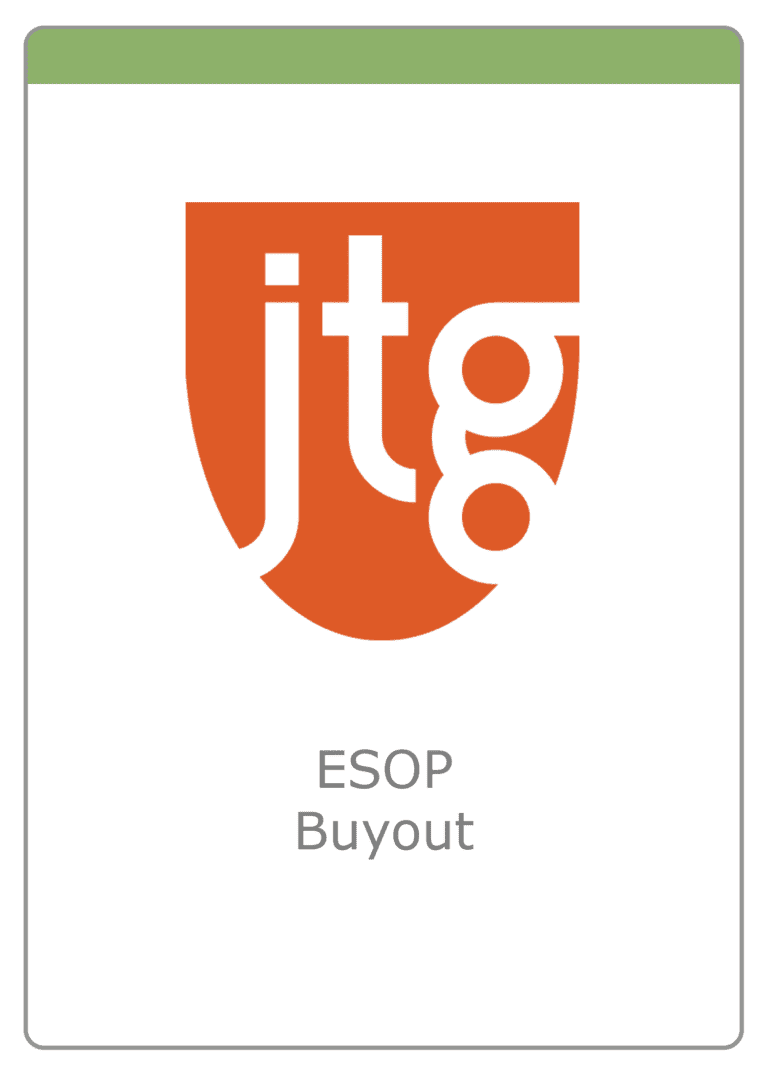 The McLean Group advises JTG on its ESOP Buyout