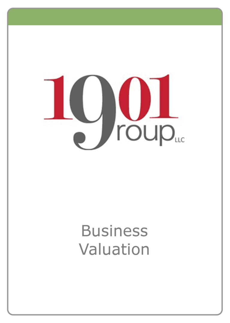 1901 Group Valuation