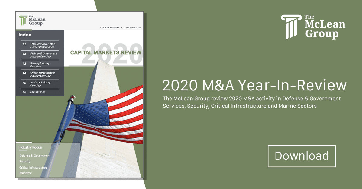 McLean Groups M&A Market Update 2020 Year In Review