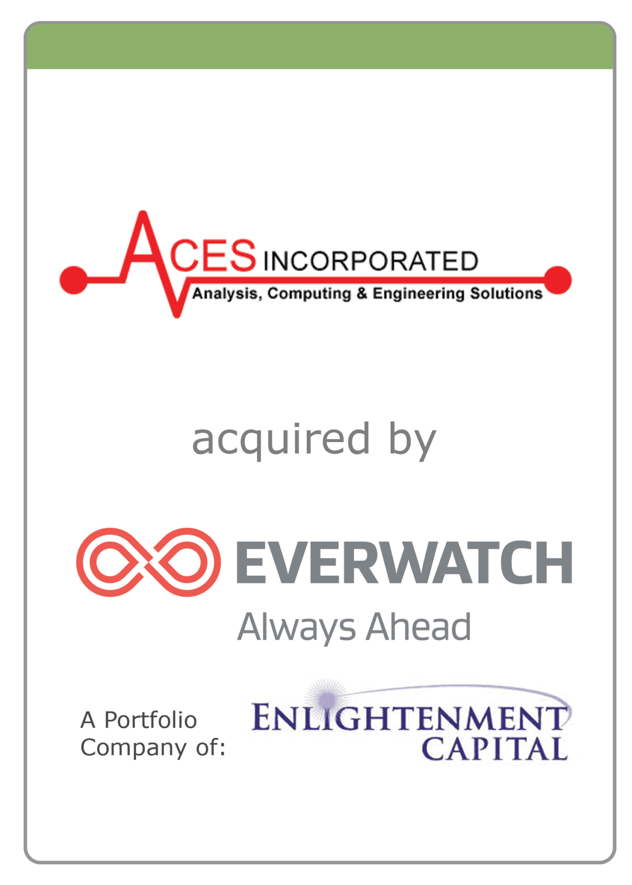 ACES acquired by EverWatch