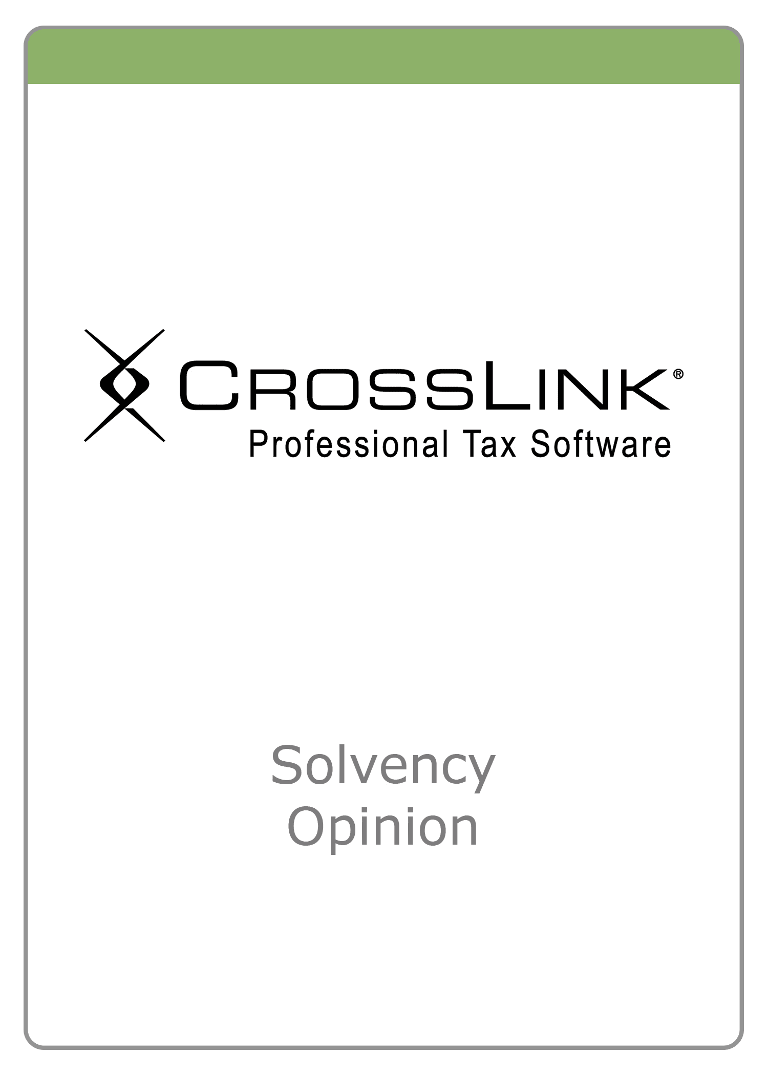 CrossLink - Transaction Opinions - The McLean Group