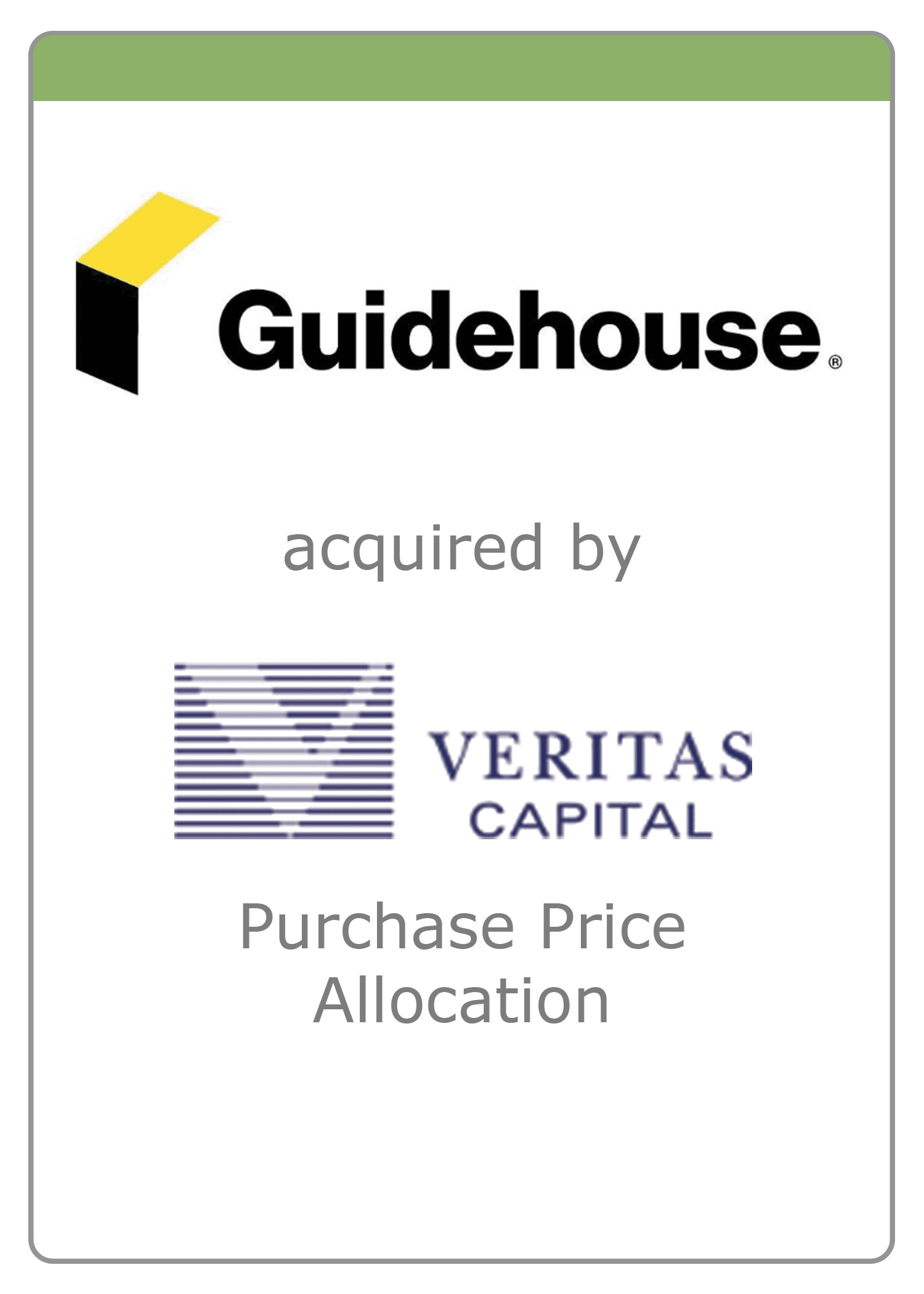 Guidehouse - Purchase Price Allocations - The McLean Group