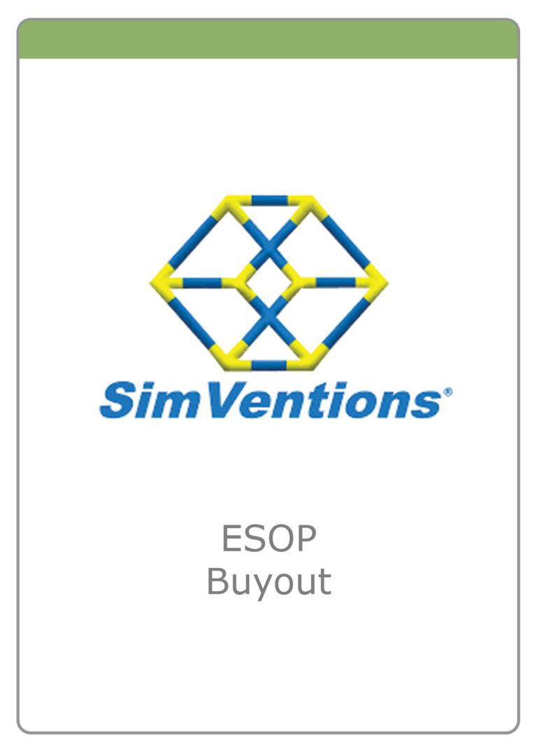 The McLean Group Congratulates SimVentions on its ESOP Buyout