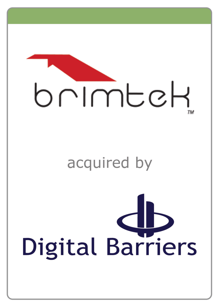 Brimtek Aquired by Digital Barriers