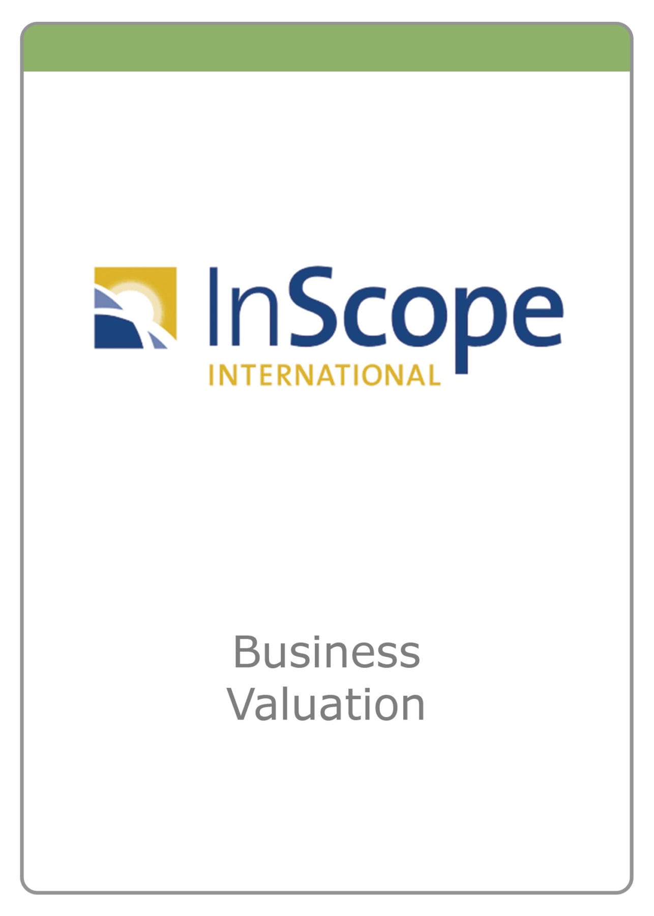 InScope - Portfolio Valuation - The McLean Group