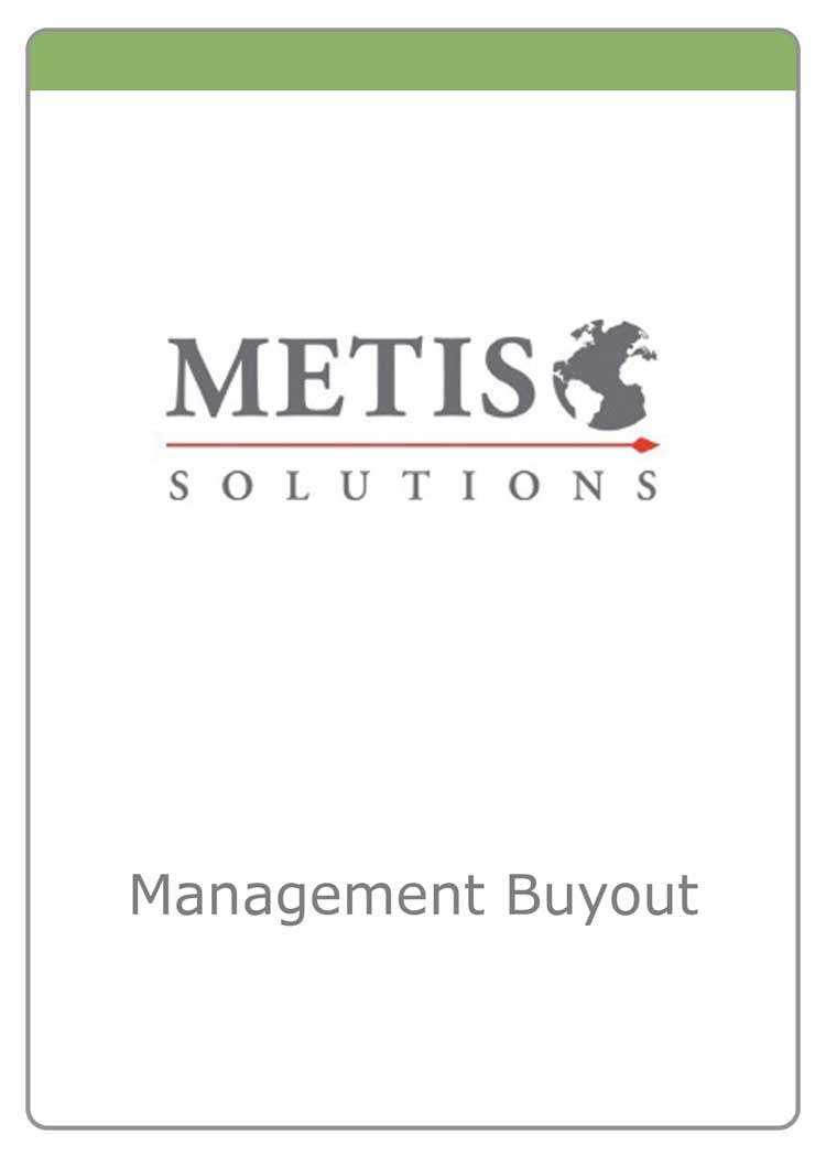 Metis Solutions Management Buyout -The McLean Group