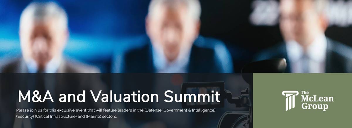 M&A and Valuation Summit Header