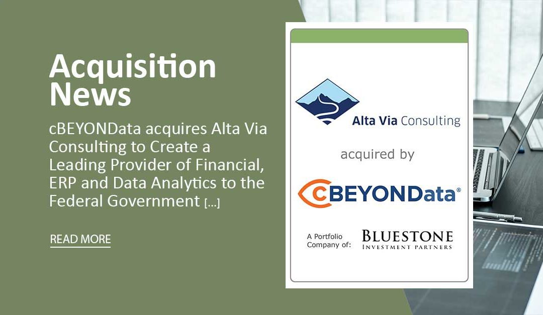 cBEYONData Acquires Alta Via Consulting