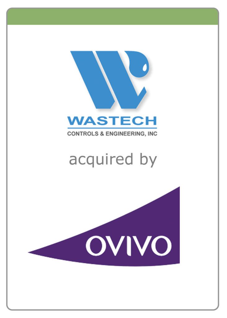 Wastech Acquired By Ovivo