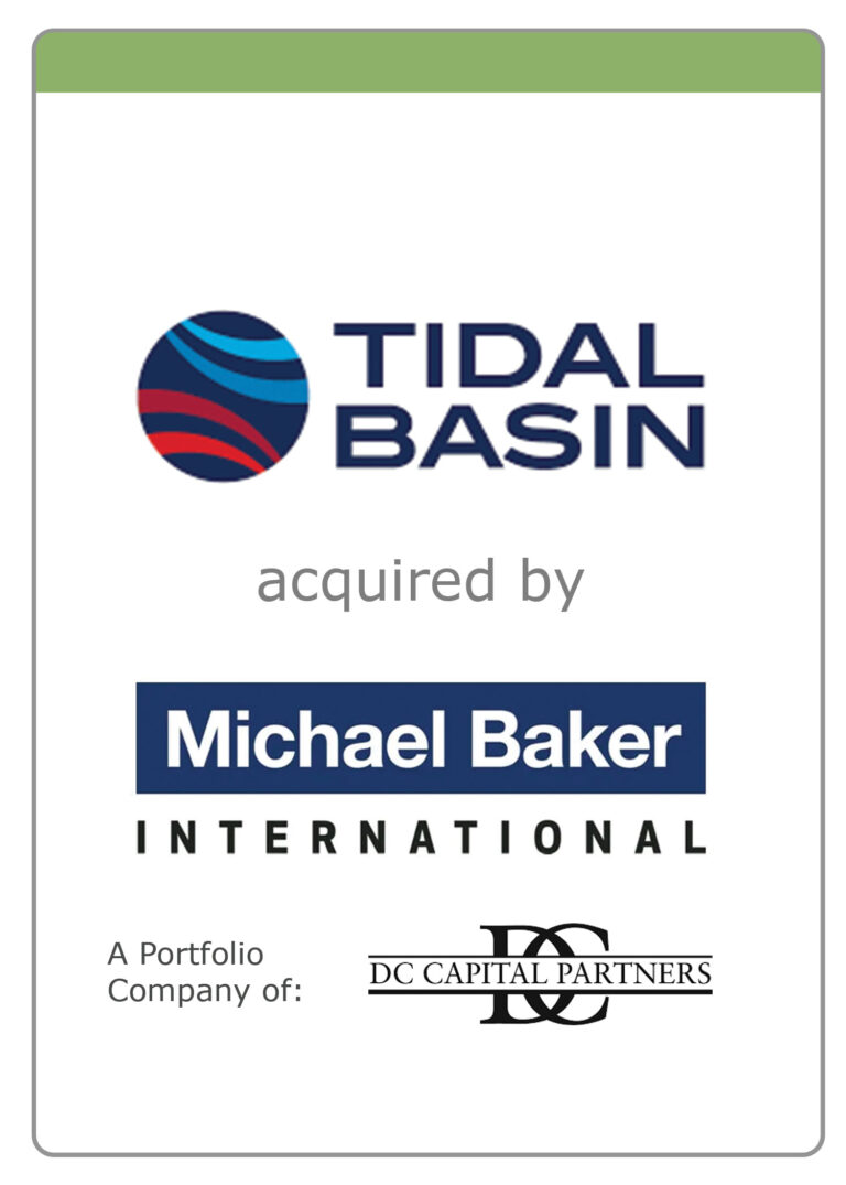 McLean Advised Tidal Basin on its Acquisition by Michael Baker International