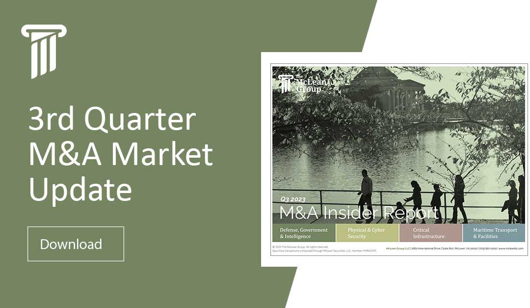 Q3 2023 Mergers & Acquisitions Market Update