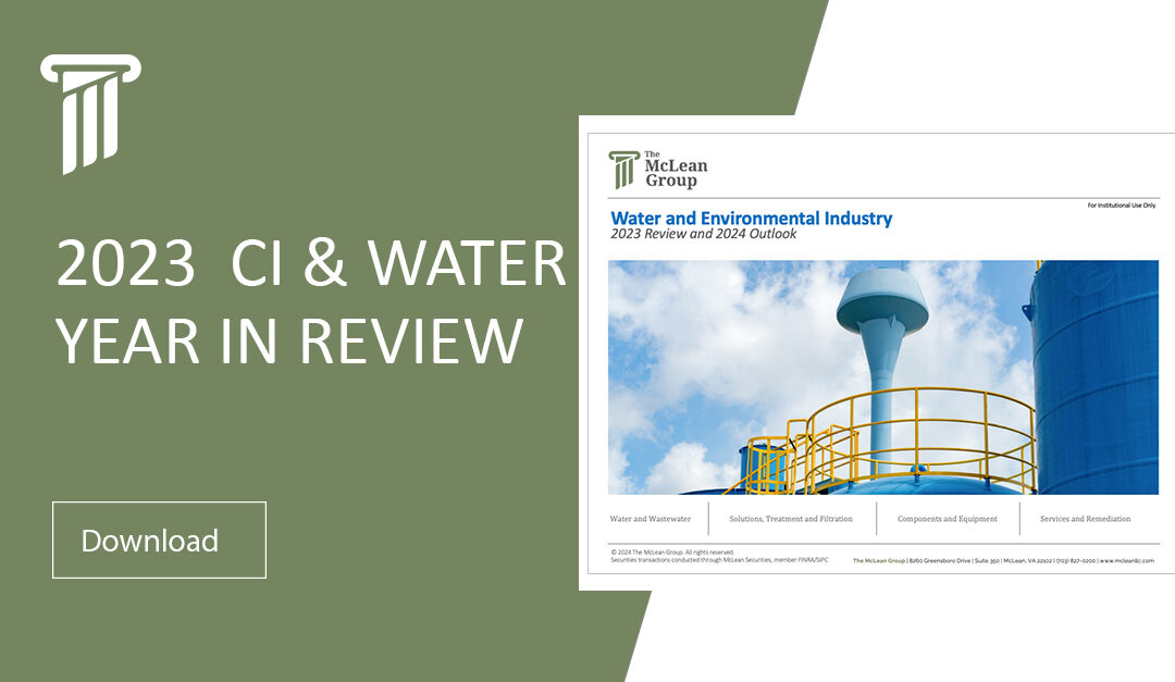 2023 Water & Wastewater M&A Year in Review