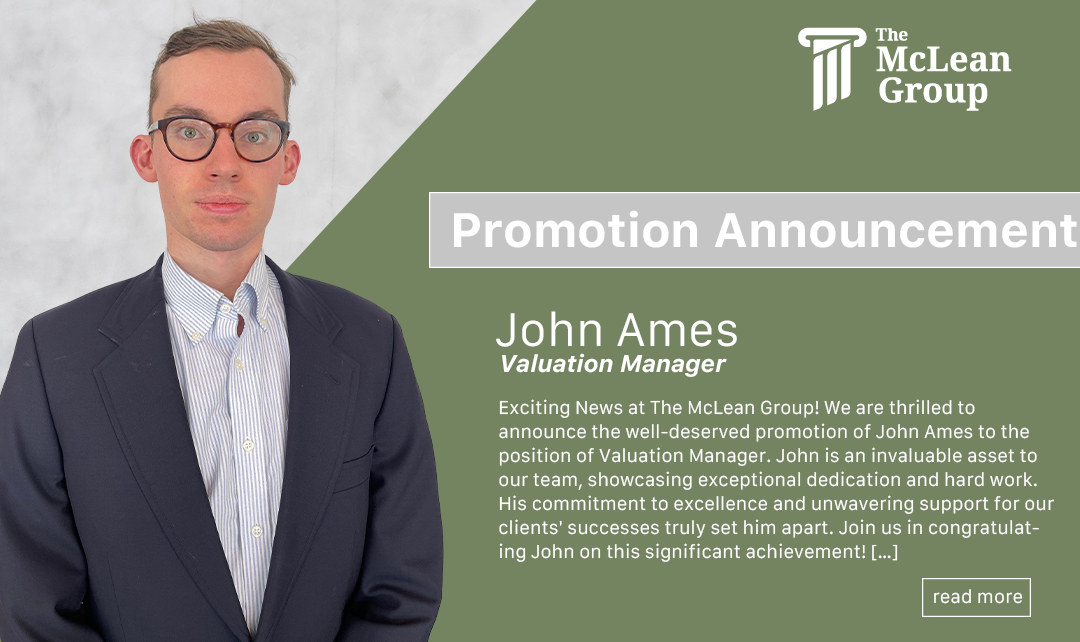 The McLean Group Announces Promotion of John Ames