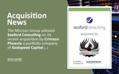McLean Advised Seaford Consulting on its Acquisition by Crimson Phoenix a Godspeed Capital Company