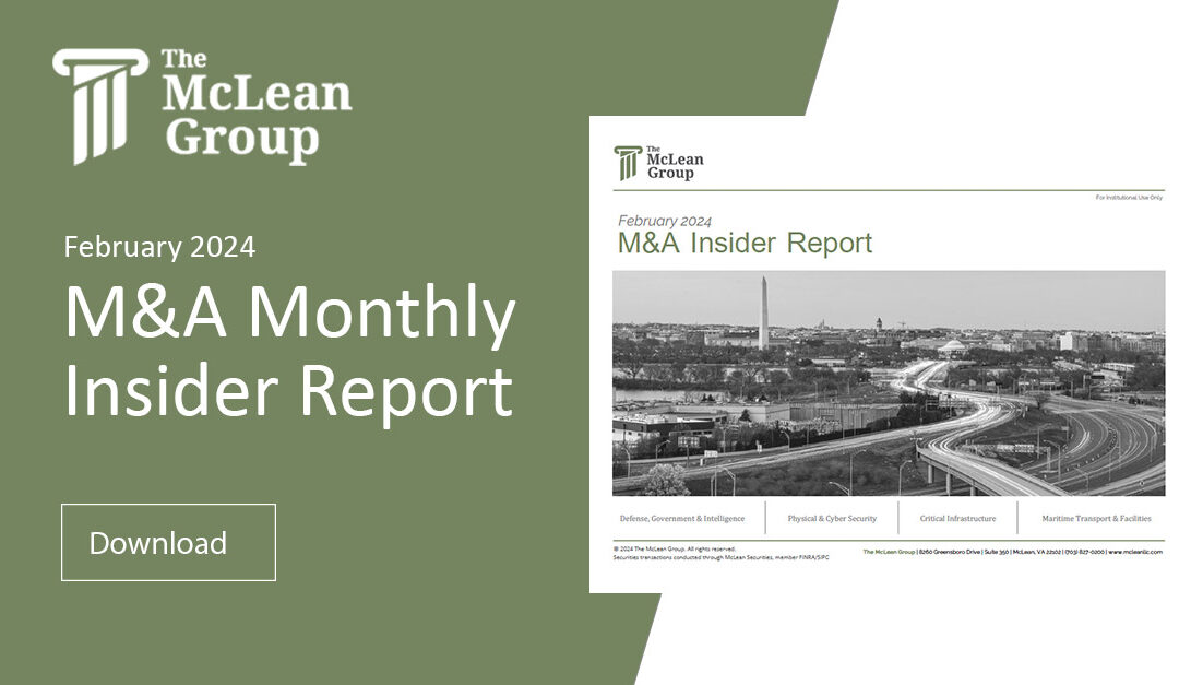 Monthly Middle Market M&A Insider Report (February 2024)