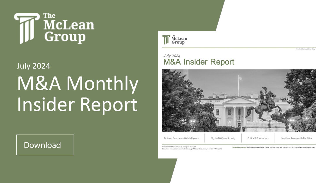 Monthly Middle Market M&A Insider Report (July 2024)