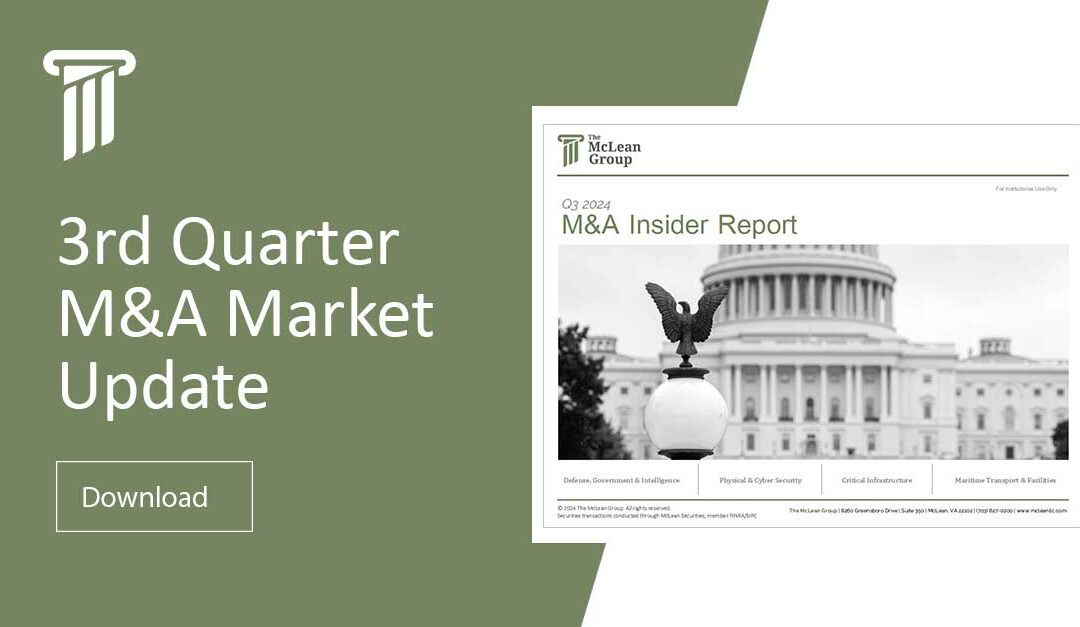 Q3 2024 Mergers & Acquisitions Market Update