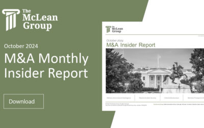 Monthly Middle Market M&A Insider Report (October 2024)