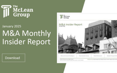 Monthly Middle Market M&A Insider Report (January 2025)