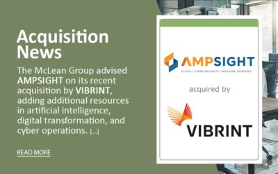 McLean advised AMPSIGHT on its acquisition by VIBRINT