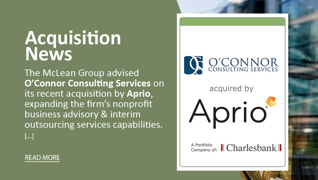 O’Connor Consulting Services acquired by Aprio, a Charlesbank company