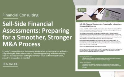Sell-Side Financial Assessments: Preparing for a Smoother, Stronger M&A Process