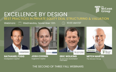 Webinar – Best Practices in Private Equity Deal Structuring & Valuation