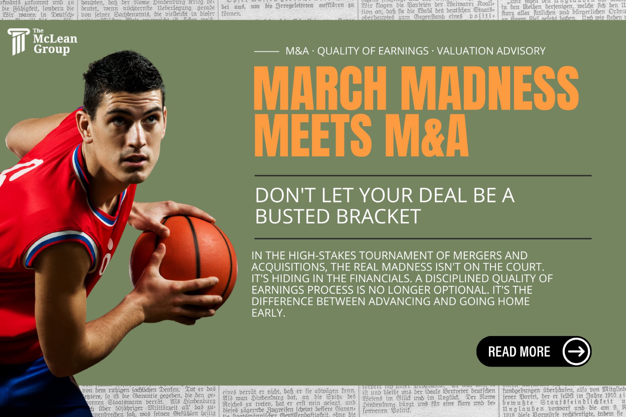March Madness Meets mergers and acquisitions (M&A): Don’t Let Your Deal Be a Busted Bracket